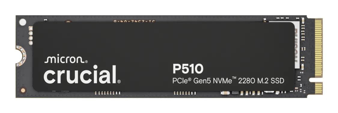 Crucial P510 2 Tt M.2 PCIe 5.0 NVMe -SSD-levy