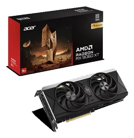 Acer Radeon RX 9060 XT Nitro 16 Gt OC -näytönohjain – Acer