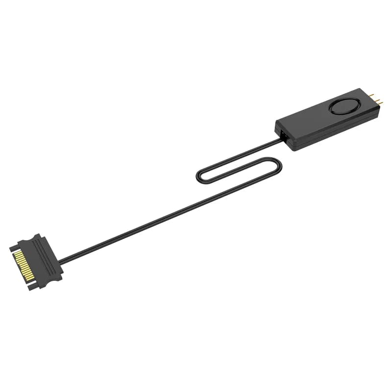 Jonsbo RC01 ARGB SATA -tuuletinohjain, musta