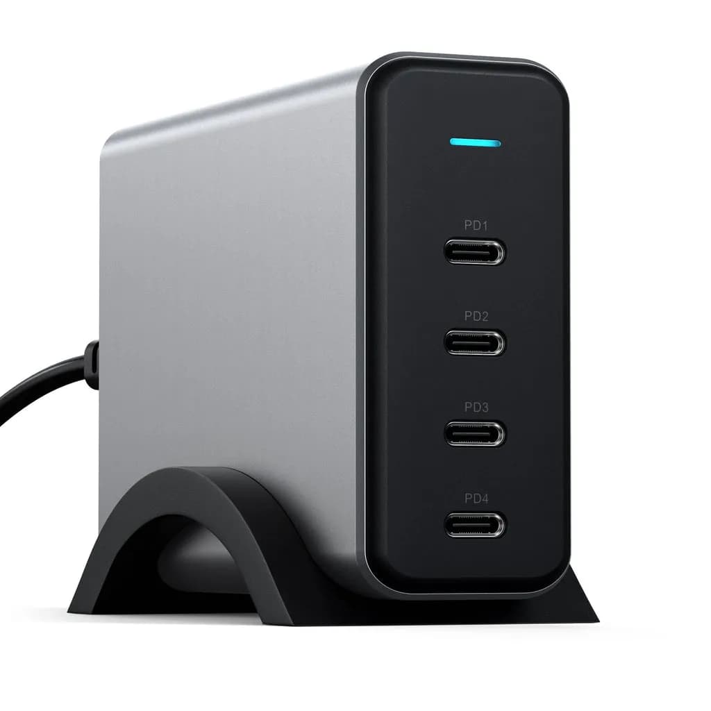 Satechi 165W GaN, 4x USB-C -virtalähde