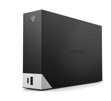 Seagate One Touch Desktop with Hub 6 Tt 3.5" -pöytämallinen ulkoinen HDD, musta