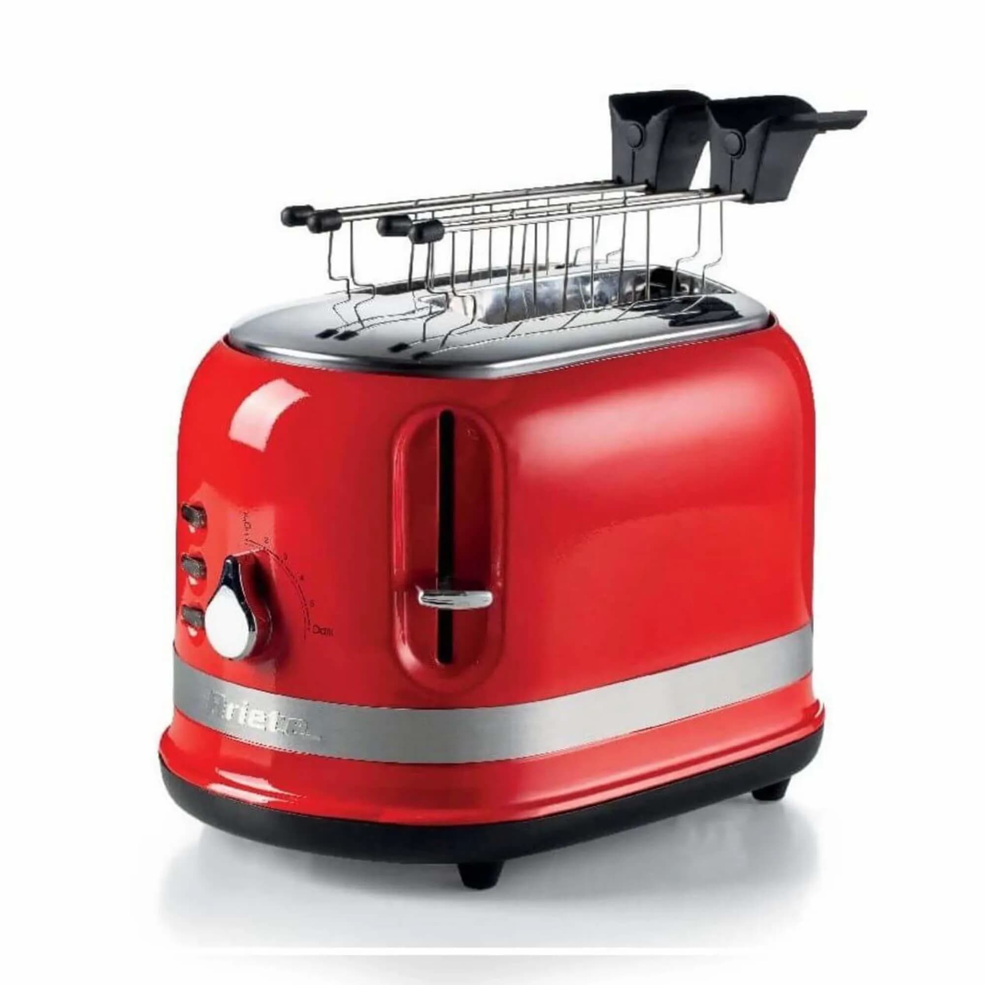 Ariete Moderna 00C014900AR0 -leivänpaahdin, 2 viipaleita, punainen – Ariete