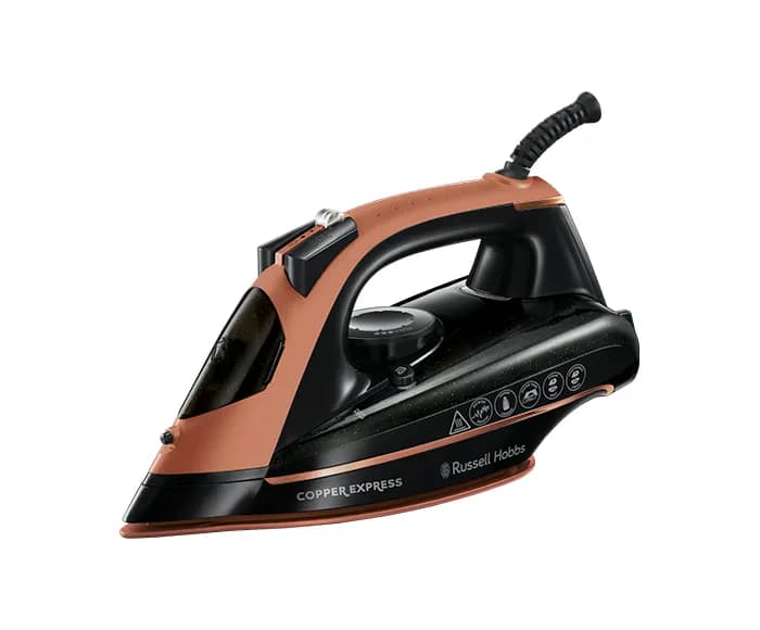 Russell Hobbs Copper Express 23975-56 -höyrysilitysrauta, 2600 W, 0,315 l, musta/Copper