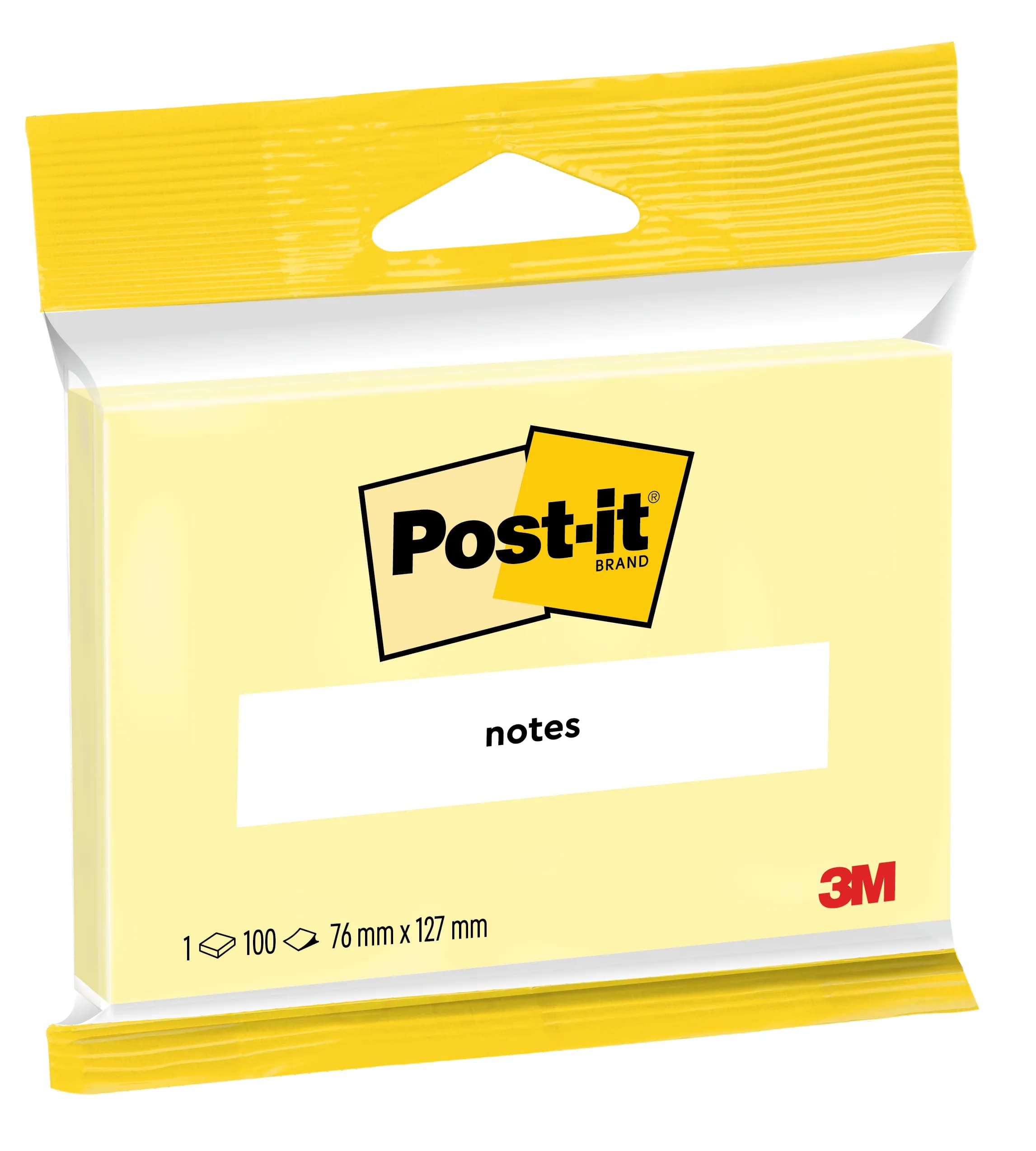 Post-it Canary Yellow 76x127 100sh – 3M