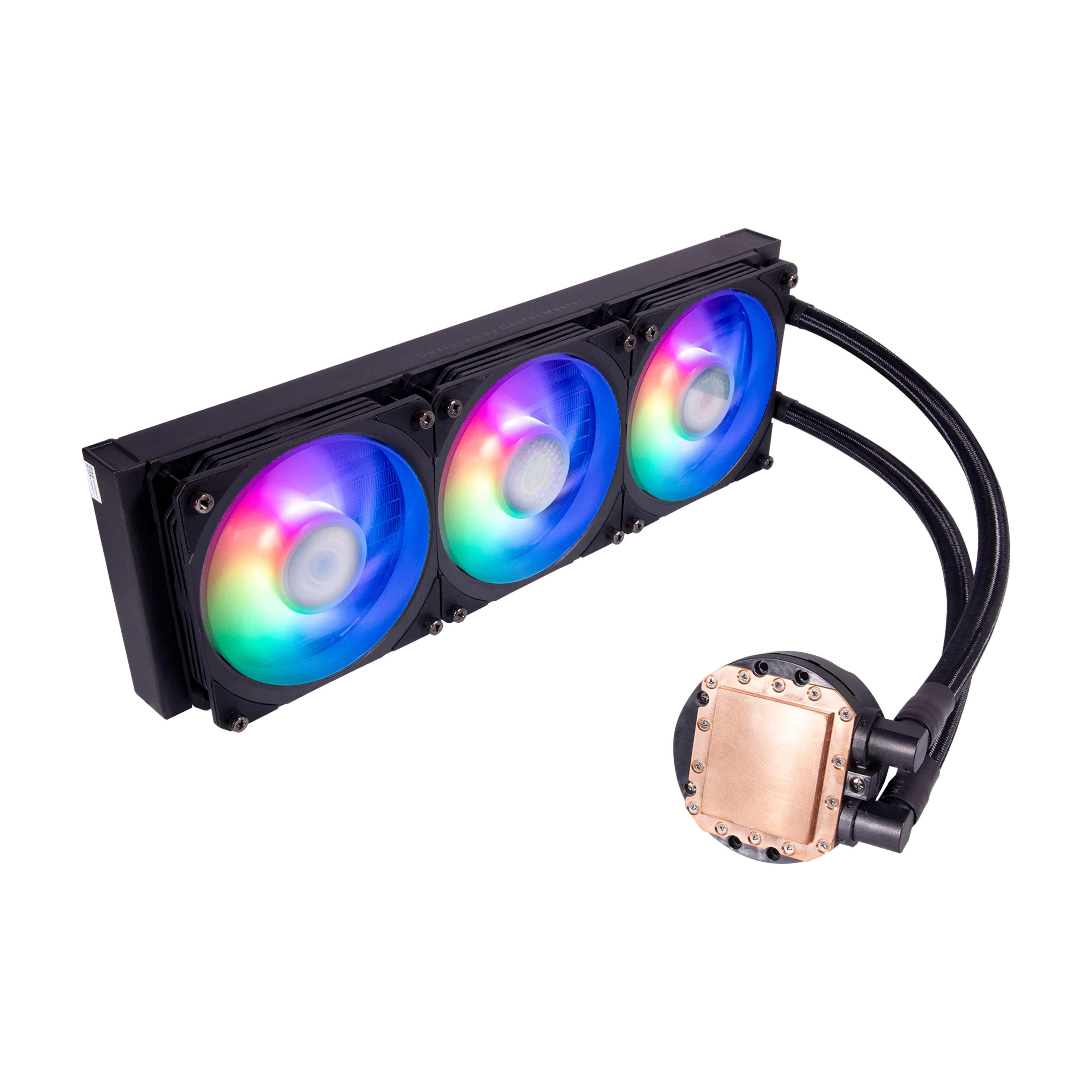 Cooler Master MasterLiquid PL360 Flux 360mm ARGB -nestejäähdytin, musta – Cooler Master