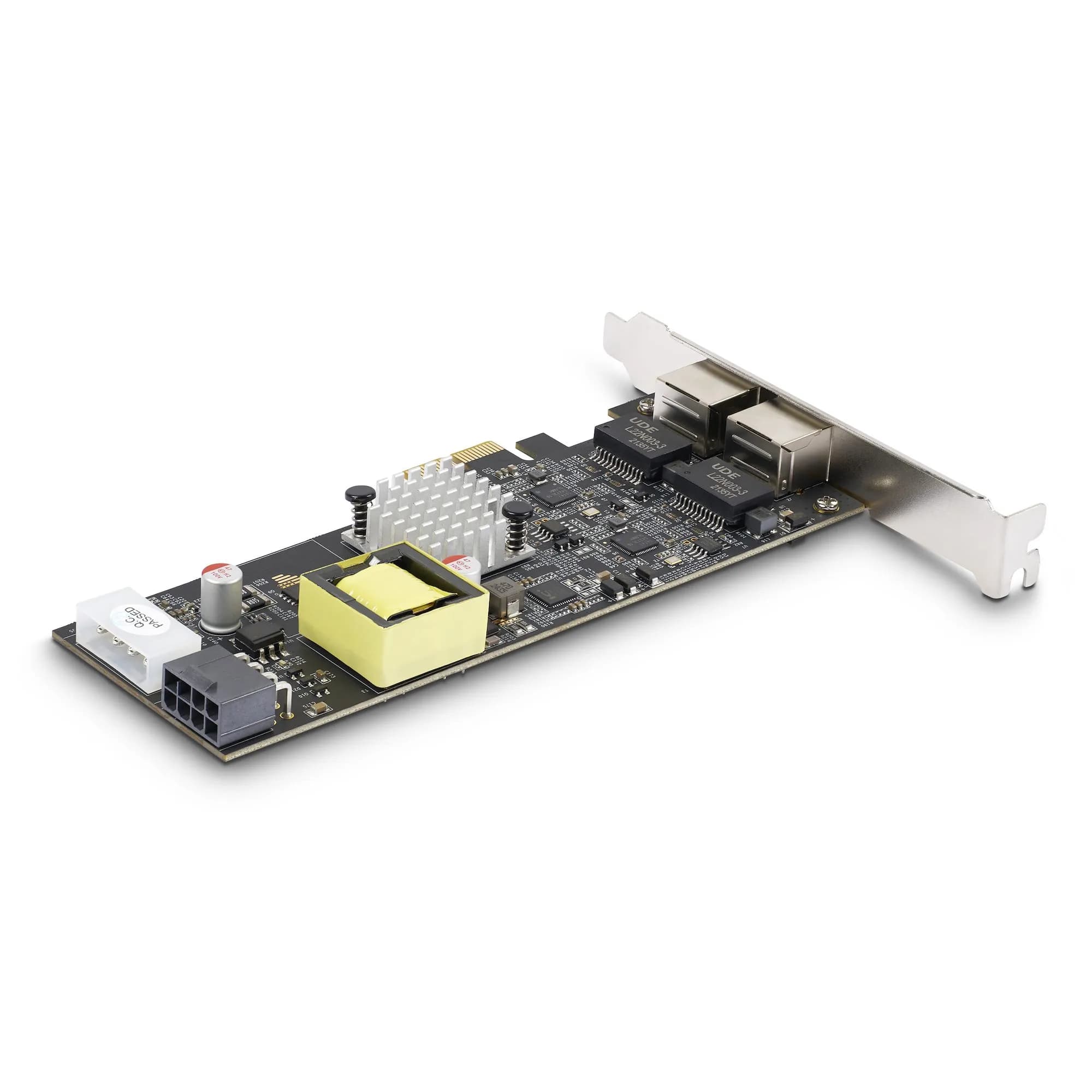 STARTECH.COM 2-Port 2.5Gbps NBASE-T PoE Network Card Dual Intel I225-V 802.3af/at PoE+ Multi-Gigabit NIC Windows/Linux – Startech