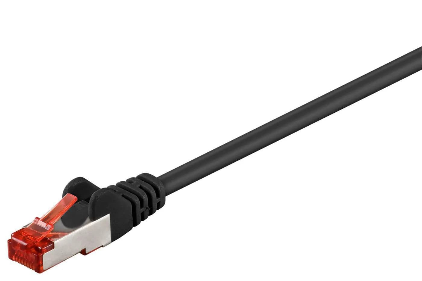 MicroConnect Cat6 F/UTP RJ45 25m -verkkokaapeli, musta