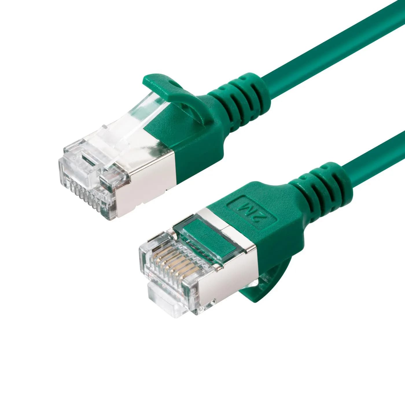 MicroConnect Cat6a U/FTP RJ45 1.5m -verkkokaapeli, vihreä