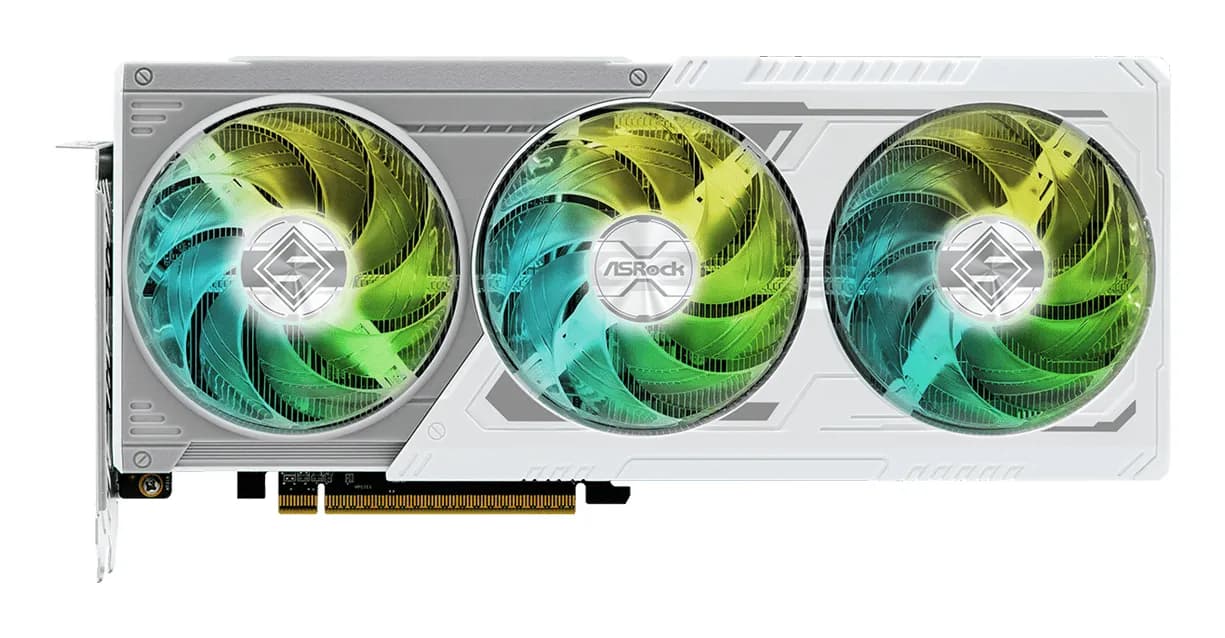 ASRock Radeon RX 9060 XT Steel Legend 8 Gt OC -näytönohjain