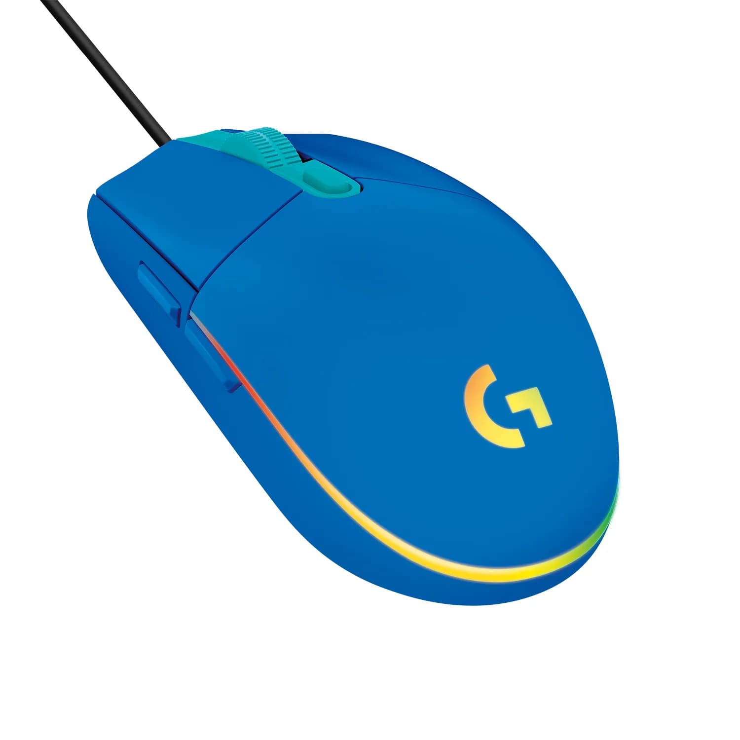 Logitech G203 LIGHTSYNC -langallinen pelihiiri, sininen