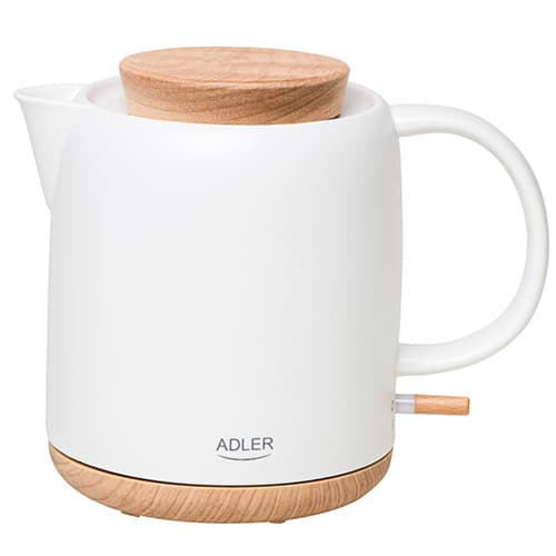 ADLER AD 1304 -vedenkeitin, 1,0 l, 1200 W, Ecru