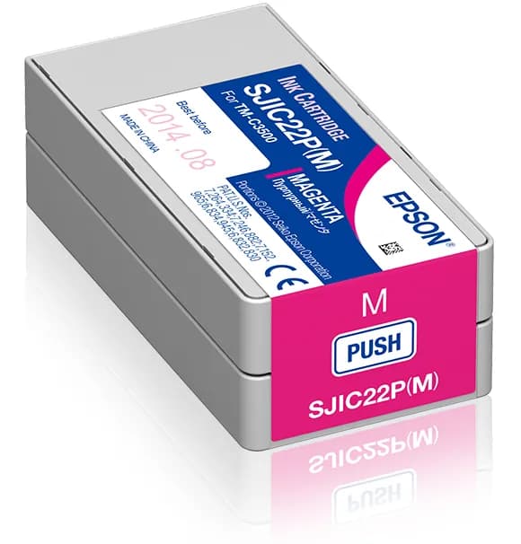 Epson SJIC22P(M) -mustekasetti, 32.5 ml, magenta – Epson