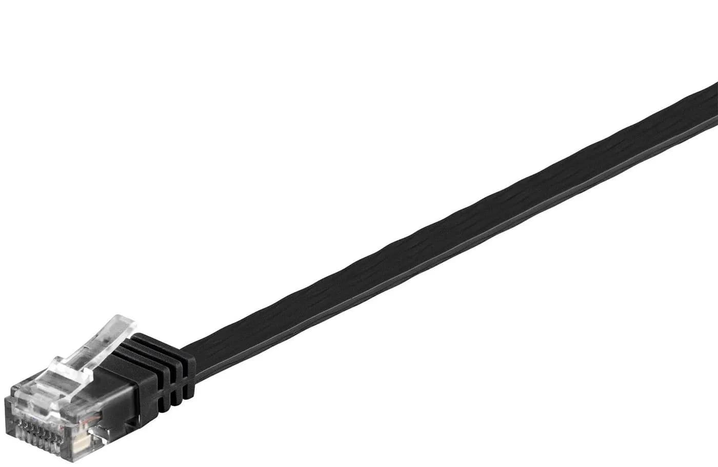MicroConnect Cat6 UTP RJ45 0.25m -verkkokaapeli, musta – Microconnect
