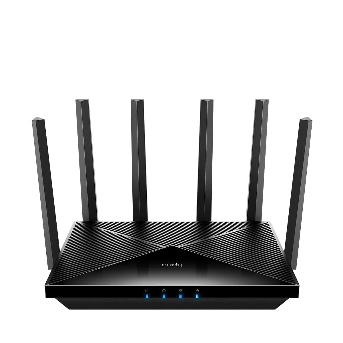Cudy WR6500H -reititin, Wi-Fi 7, Dual-band, 2,5G WAN -portilla, musta
