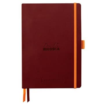 Rhodia Goalbook soft burgundy A5 dot ivory – RHODIA