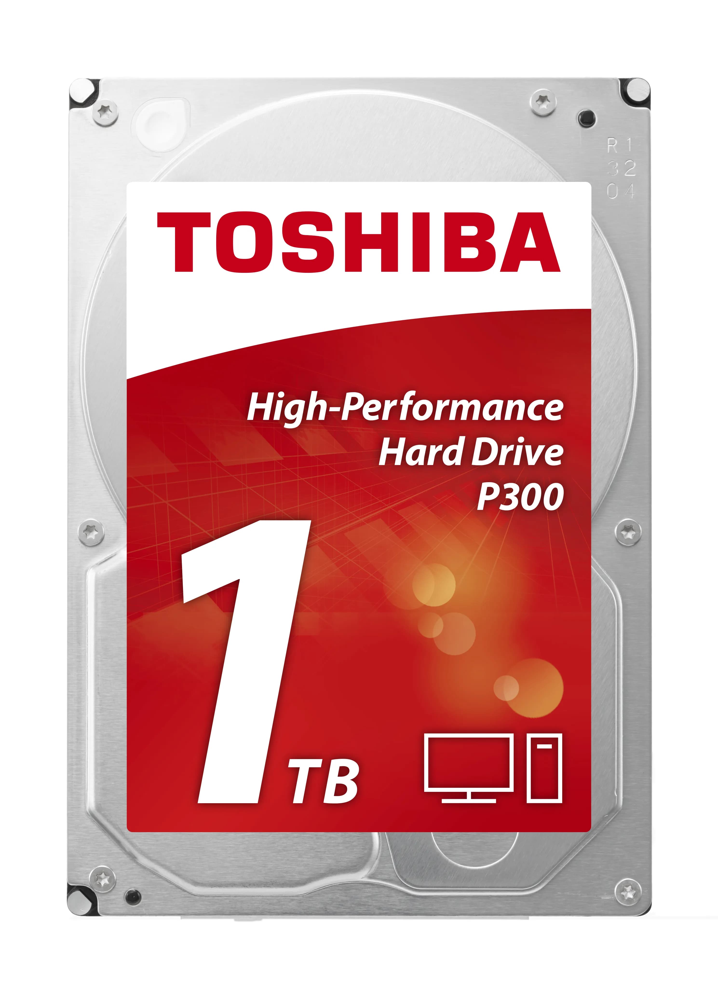 Toshiba P300 3.5" 1 Tt, 7200 RPM, 64 MB, SATA III -kovalevy