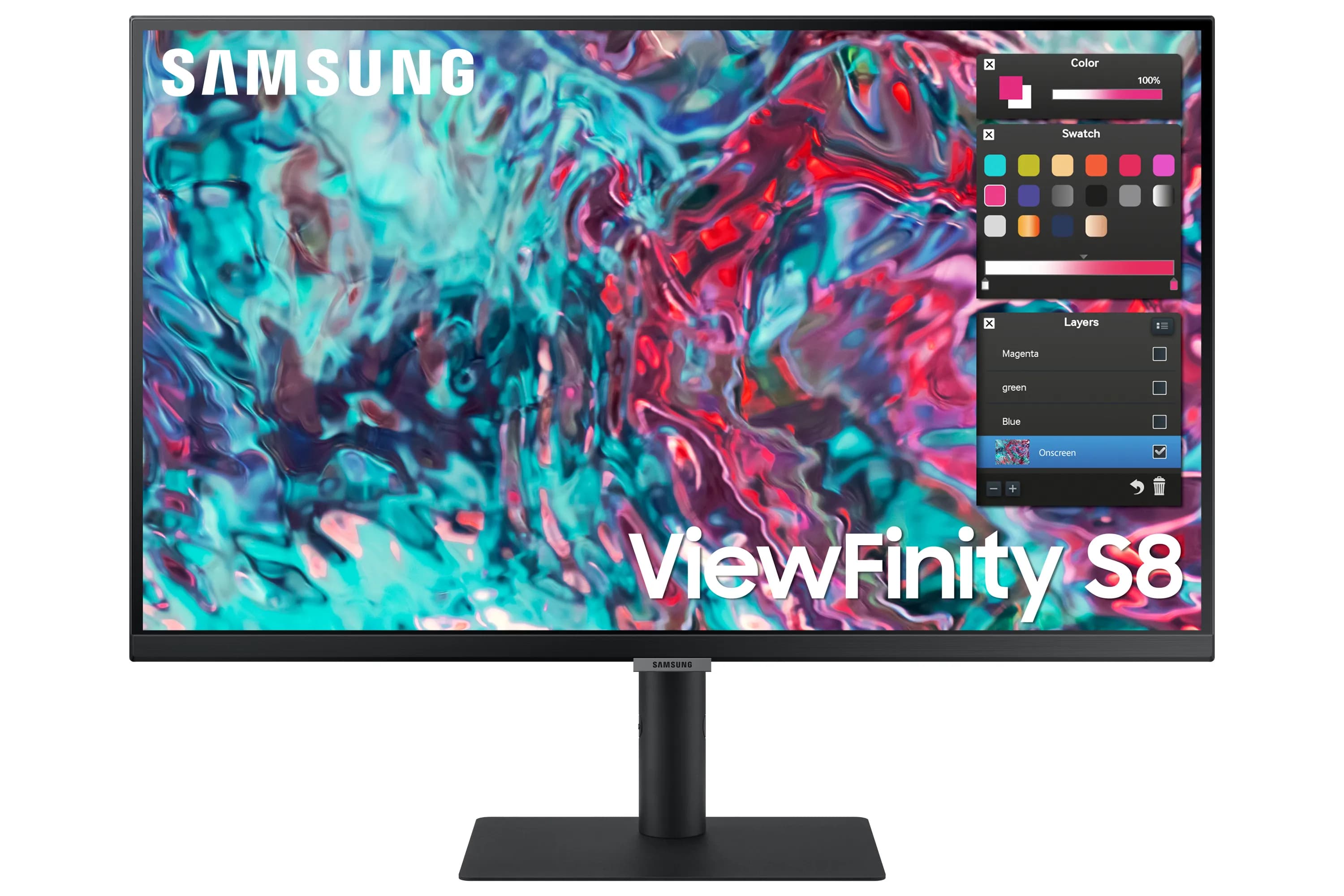 Samsung ViewFinity LS27B800TGUXEN 27" 4K UHD, IPS -näyttö, USB-C hub – Samsung
