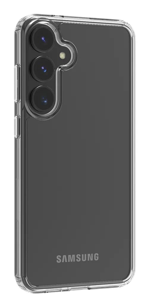 Screenor Bumper Galaxy S24 / S25 -suojakuori, Läpinäkyvä