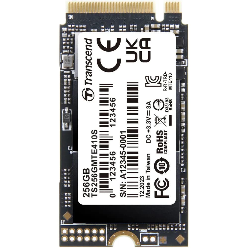 Transcend TS256GMTE410S 256 Gt M.2 2242 PCIe 4.0 NVMe -SSD-levy – Transcend