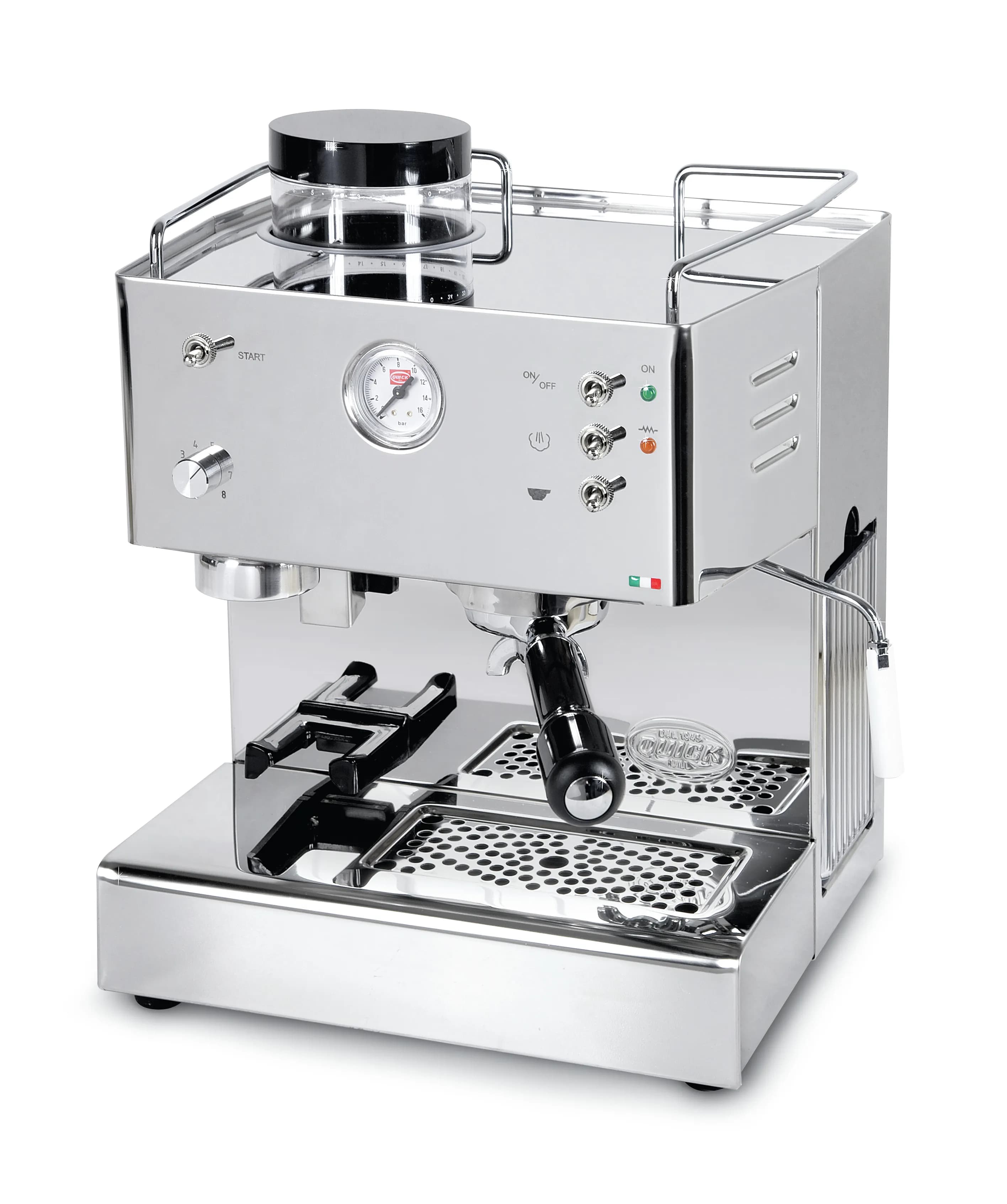 Quick Mill Pegaso 03035-O-L-A -espressokone, 1,8 l, ruostumaton teräs