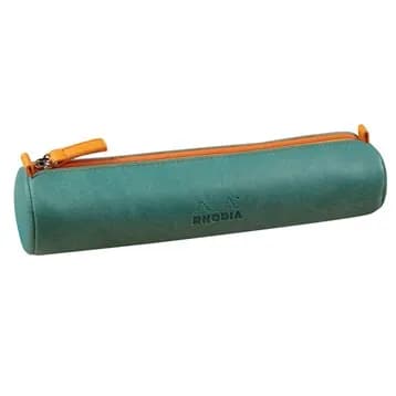 Rhodiarama round pencil case aqua – RHODIA