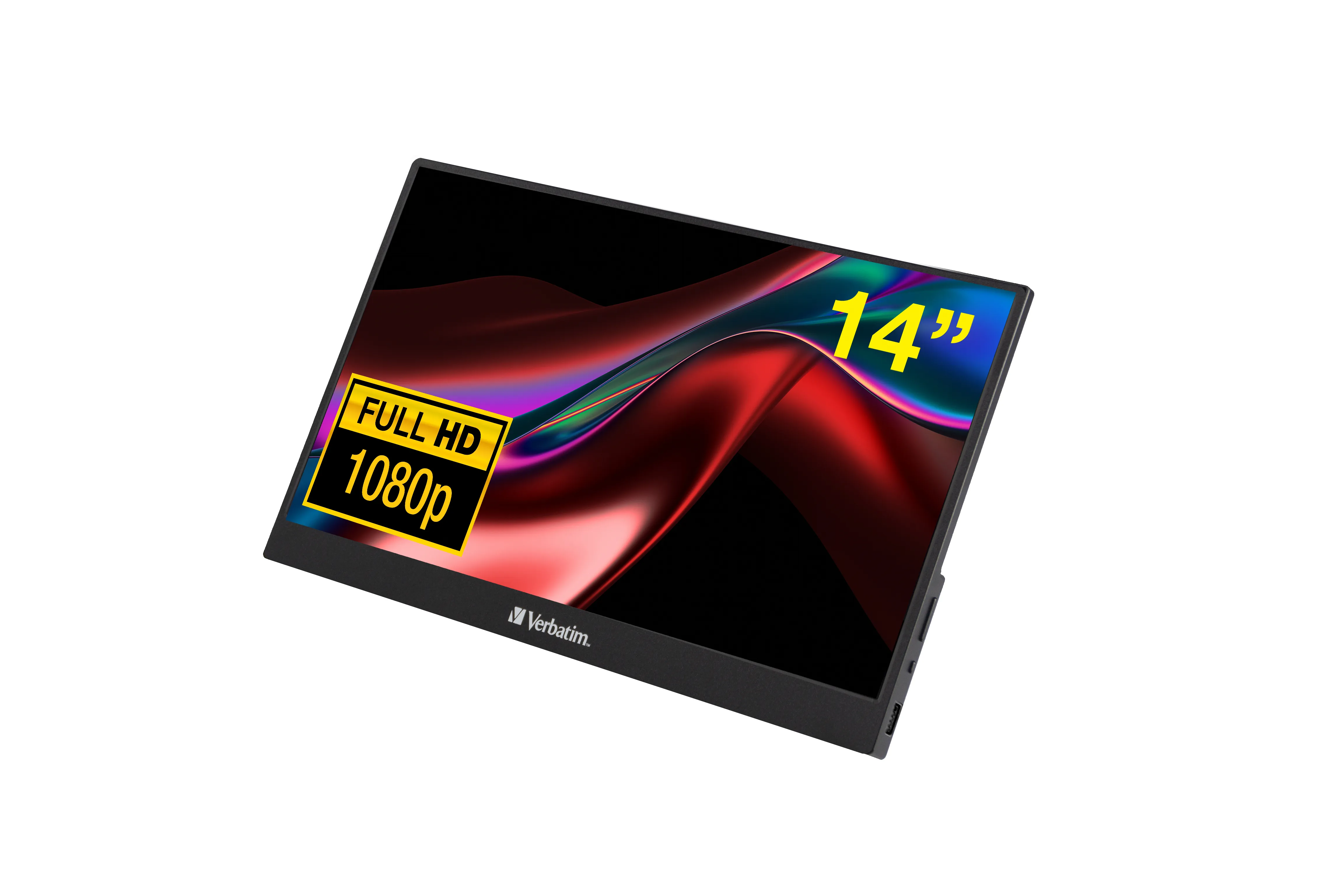 Verbatim PM-14 14" Full HD, IPS, HDR -kannettava näyttö