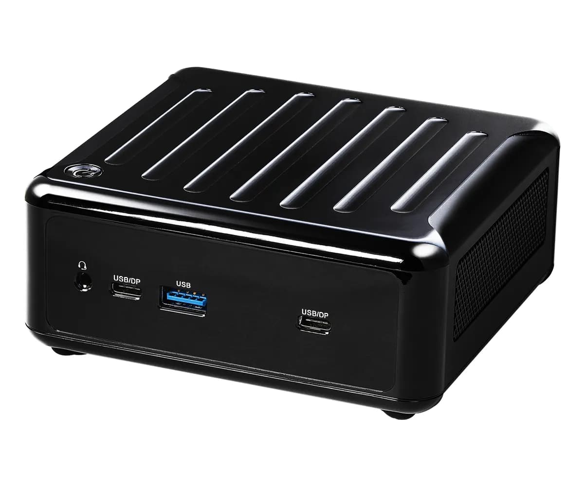 ASRock NUC BOX 1240P i5-1240P -työasemarunko, musta – ASRock