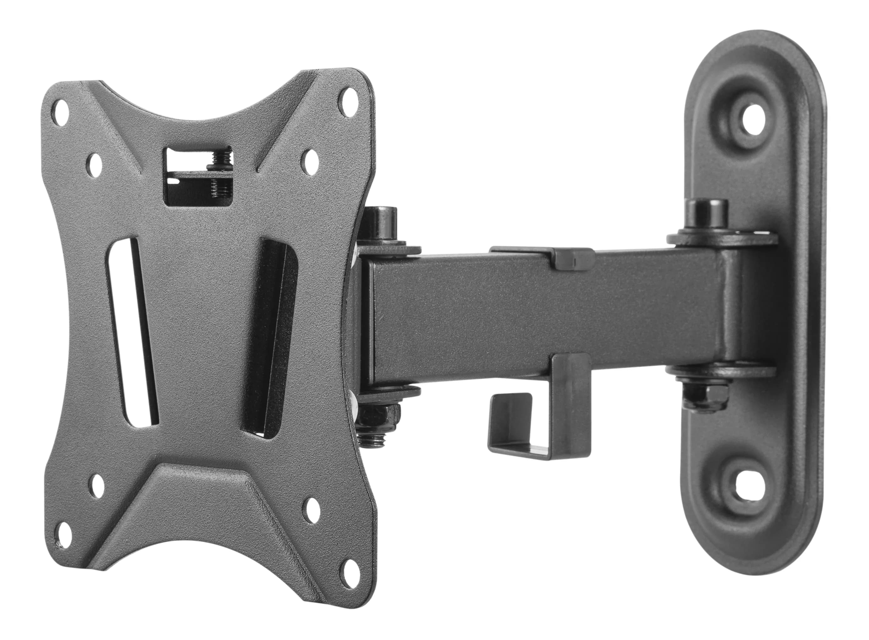 DELTACO ARM-0250-seinäteline yhdelle näytölle 13-27", täysin liikuteltava, 25 kg, musta – Deltaco