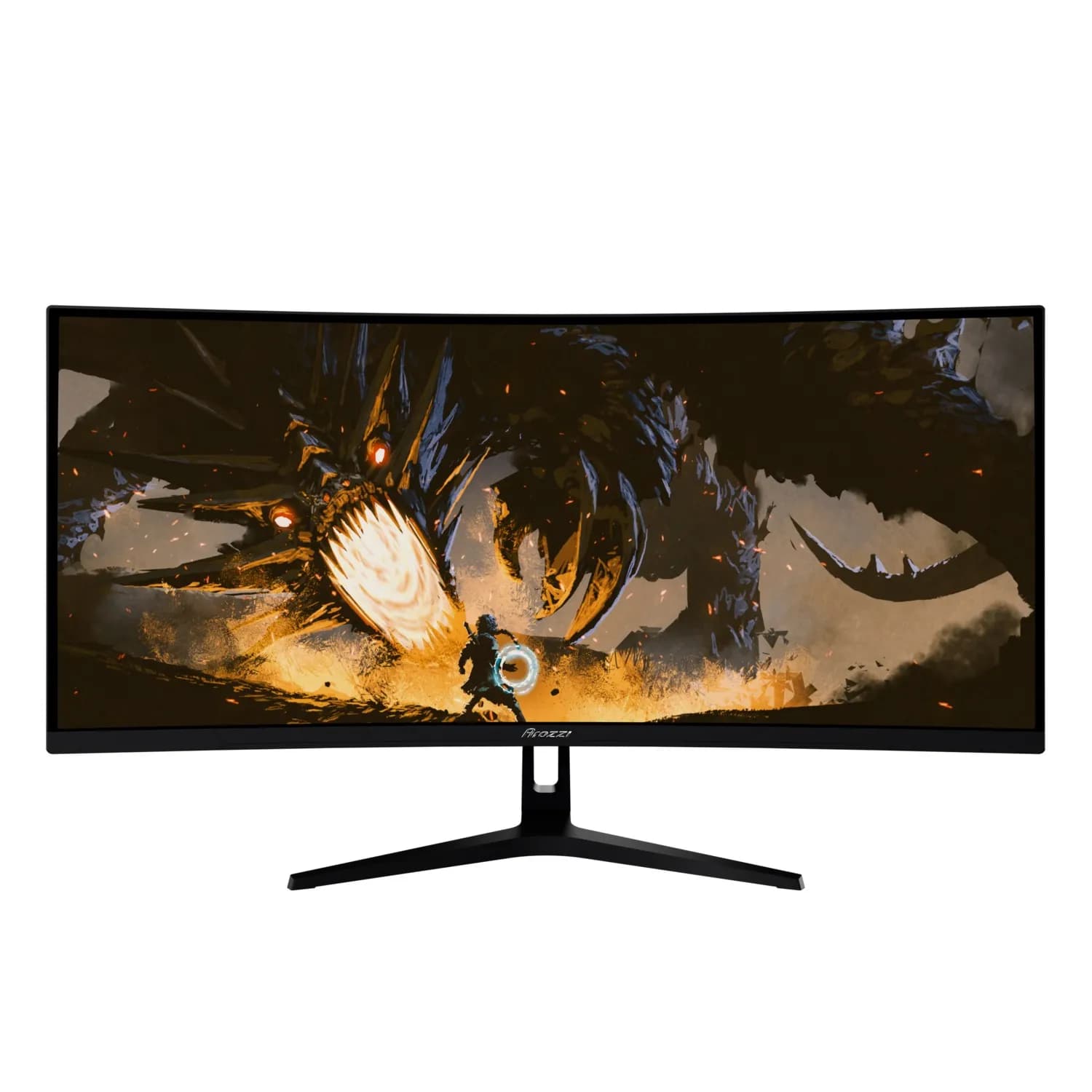 Arozzi 34" UWQHD, VA, 165Hz -kaareva pelinäyttö – AROZZI