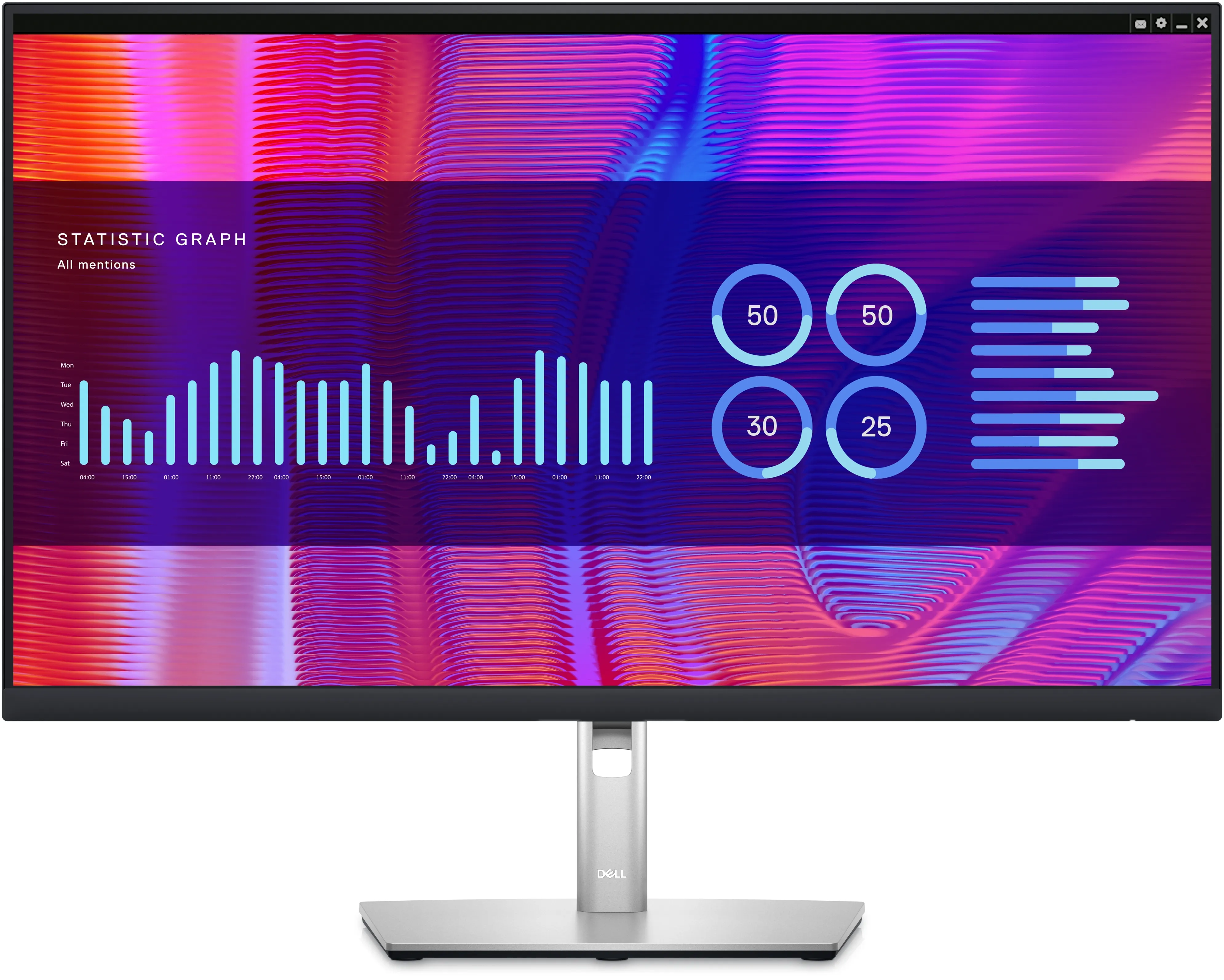 Dell P2723DE 27" QHD, IPS -näyttö, USB-C hub – Dell