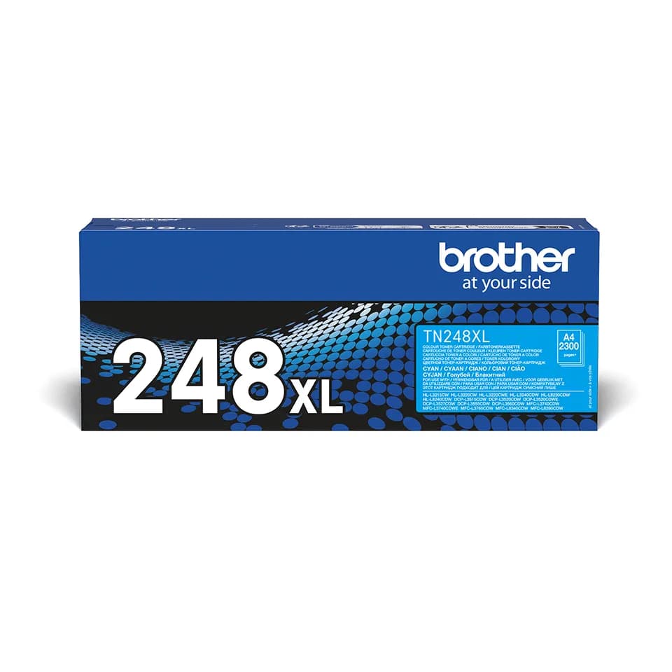 Brother TN-248XLC -laservärikasetti, syaani – Brother