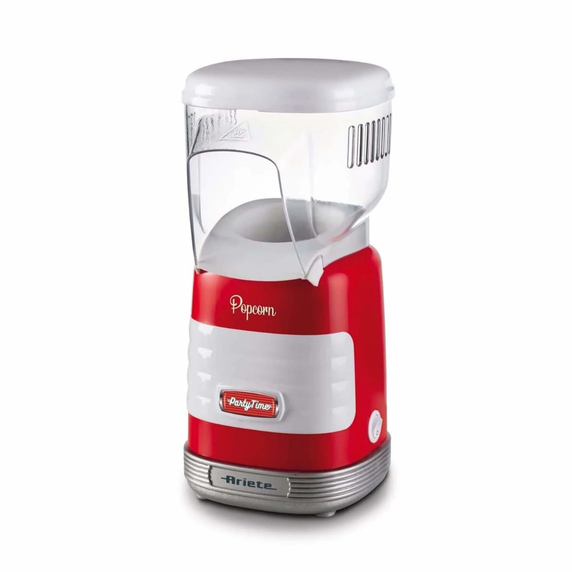 ARIETE 2956/00 Party Time -popcornkone, 1100 W, punainen – Ariete