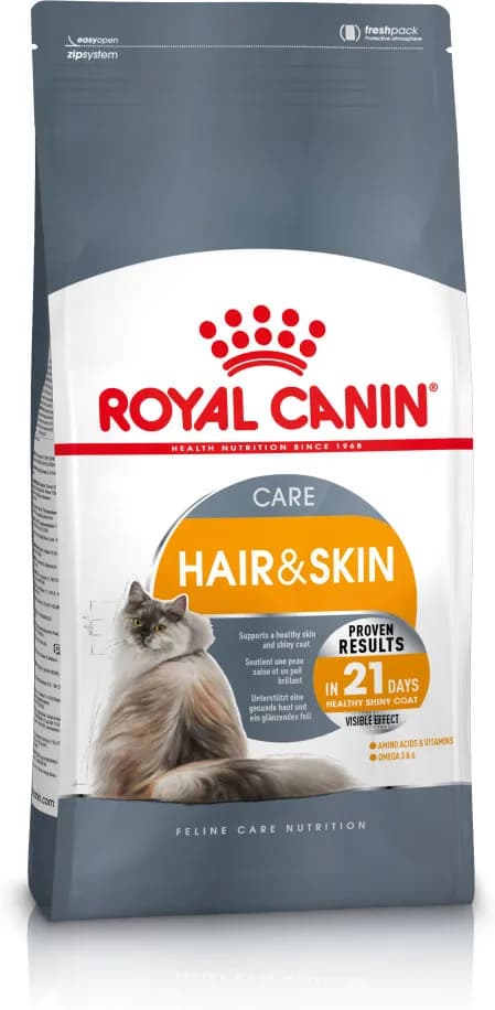 Royal Canin Hair & Skin Care, Kissan kuivaruoka, Adult, 400 g – Royal Canin