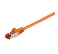 MicroConnect Cat6 F/UTP RJ45 0.5m -verkkokaapeli, oranssi – Microconnect