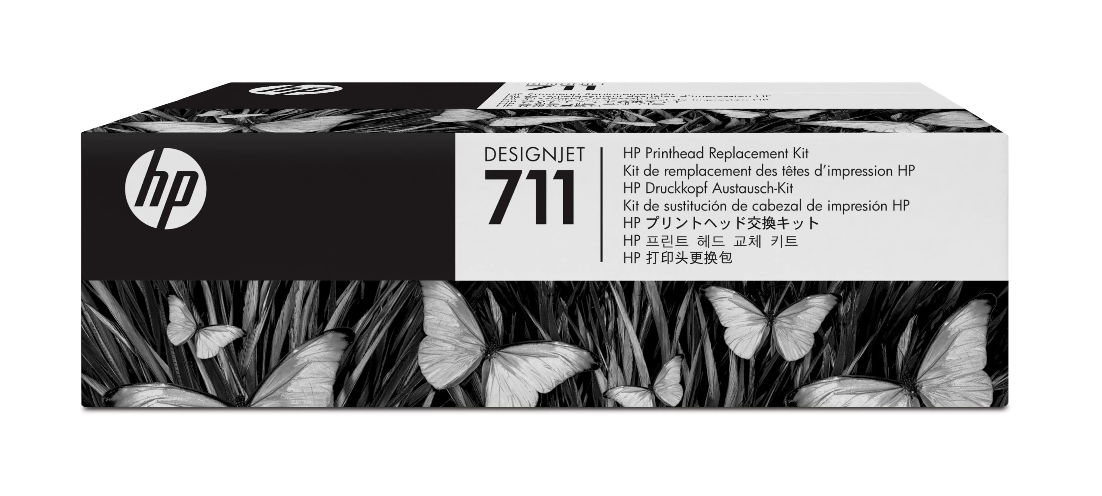 HP 711 DesignJet -tulostuspää, musta, syaani, magenta, keltainen – HEWLETT-PACKARD