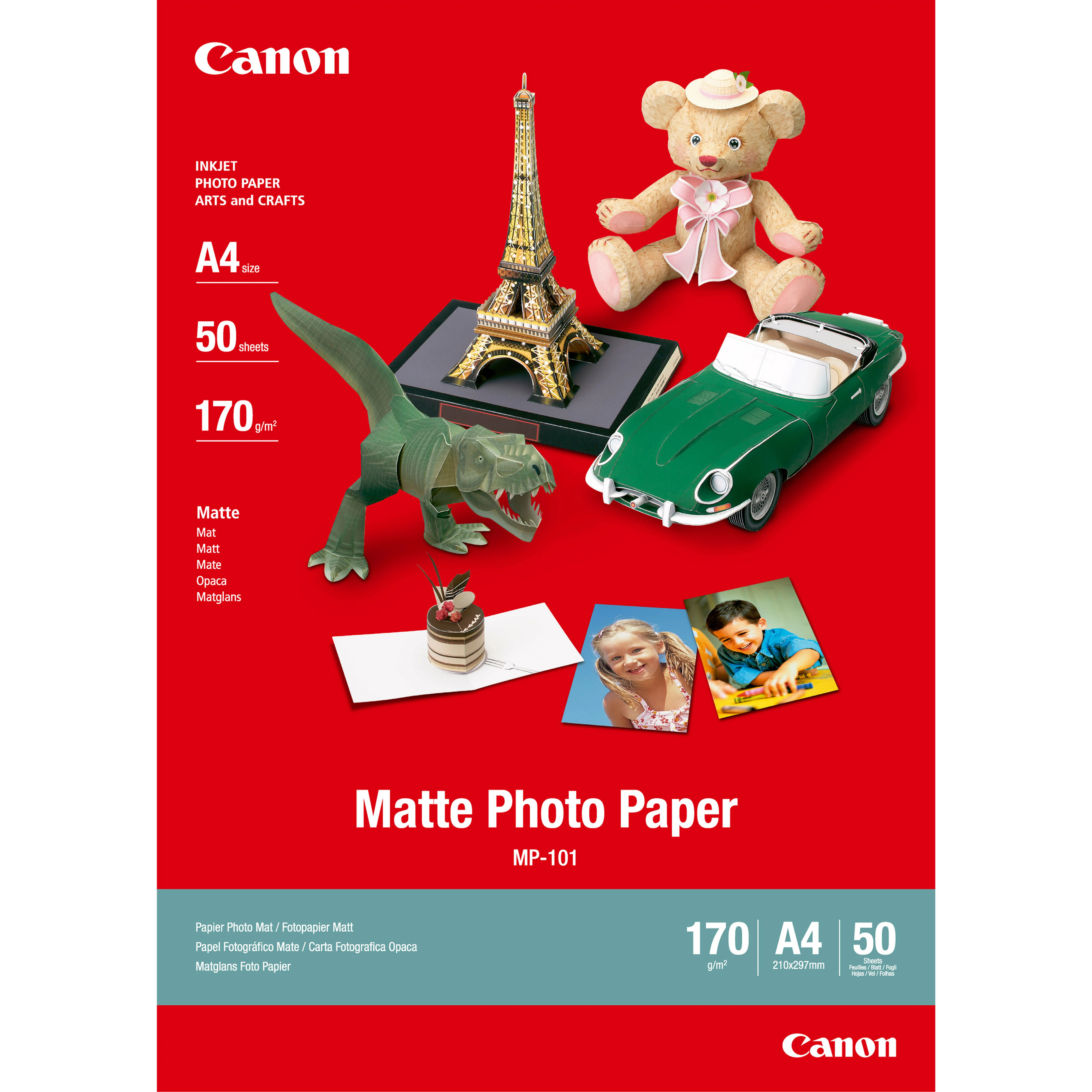 BJ media paper MP-101 A4 50 sheets – Canon