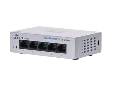 CBS110 Unmanaged 5port GE Desktop Ext PS - (ei palautusoikeutta)