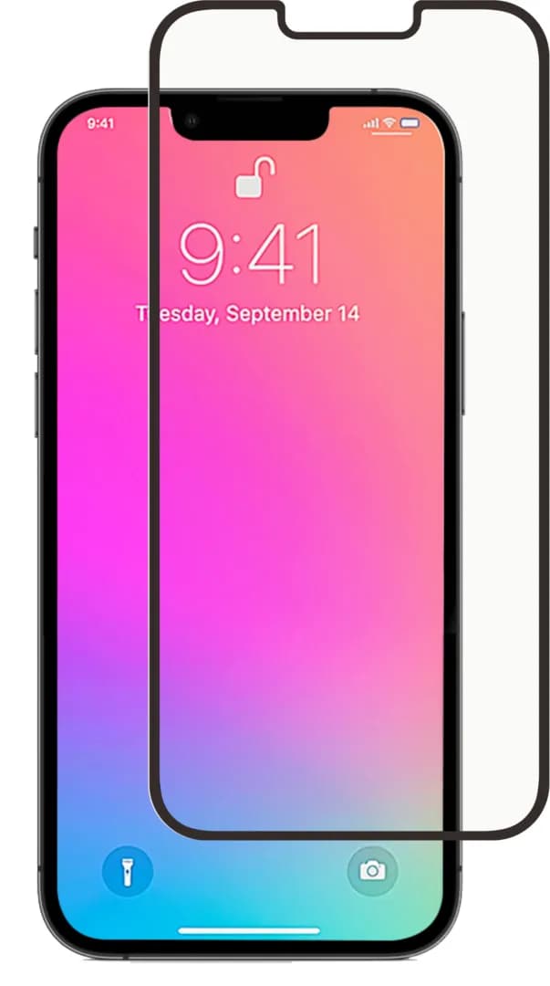 Screenor Full Cover, iPhone 13 / 13 Pro -panssarilasi