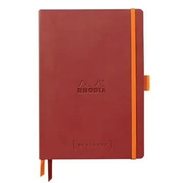 Rhodia Goalbook soft nacarat A5 dot ivory – RHODIA
