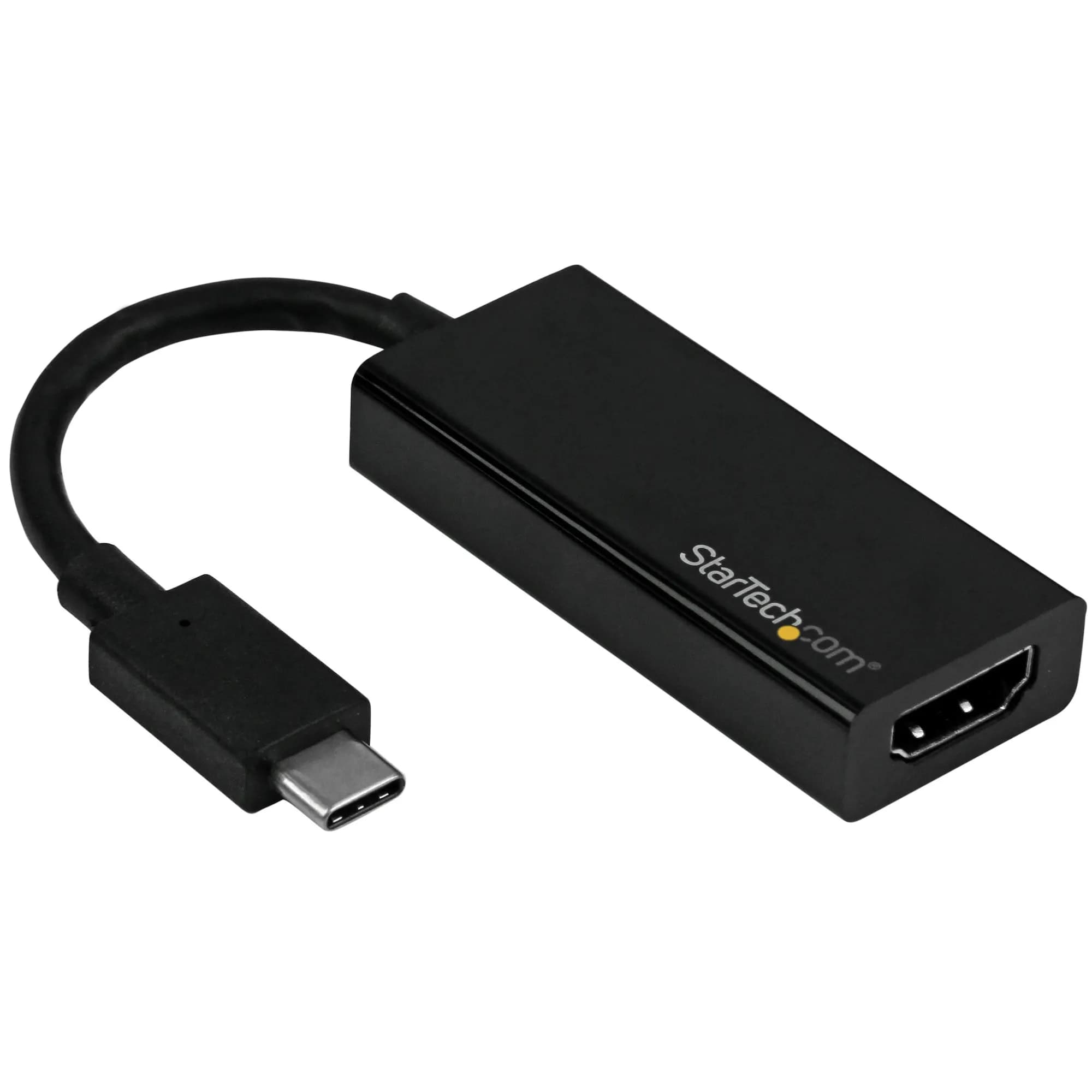 StarTech USB-C to HDMI Adapter - 4K 60Hz -adapteri, Musta