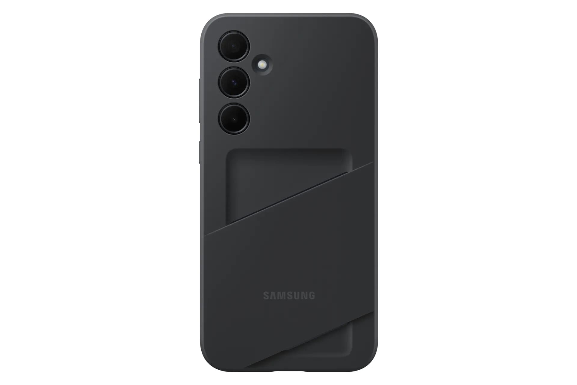 Samsung Galaxy A35 Card Slot Case -suojakuori, Musta