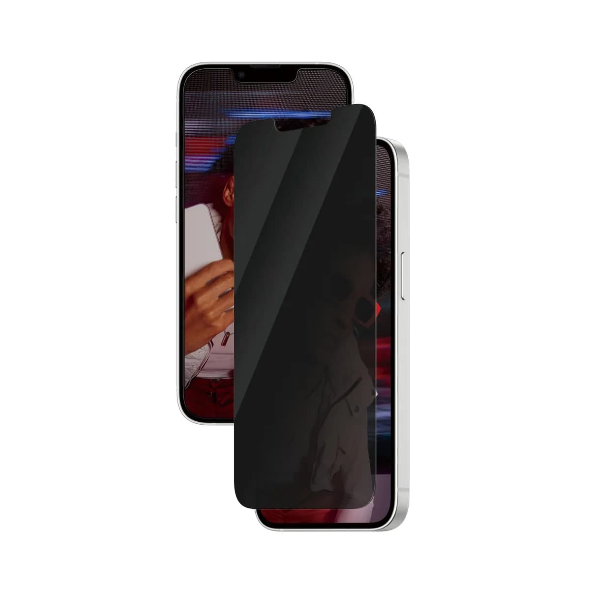 PanzerGlass SAFE Ultra-Wide Fit Alignerkit iPhone 16e / 14 / 13 / 13 Pro -panssarilasi, Privacy – Panzerglass