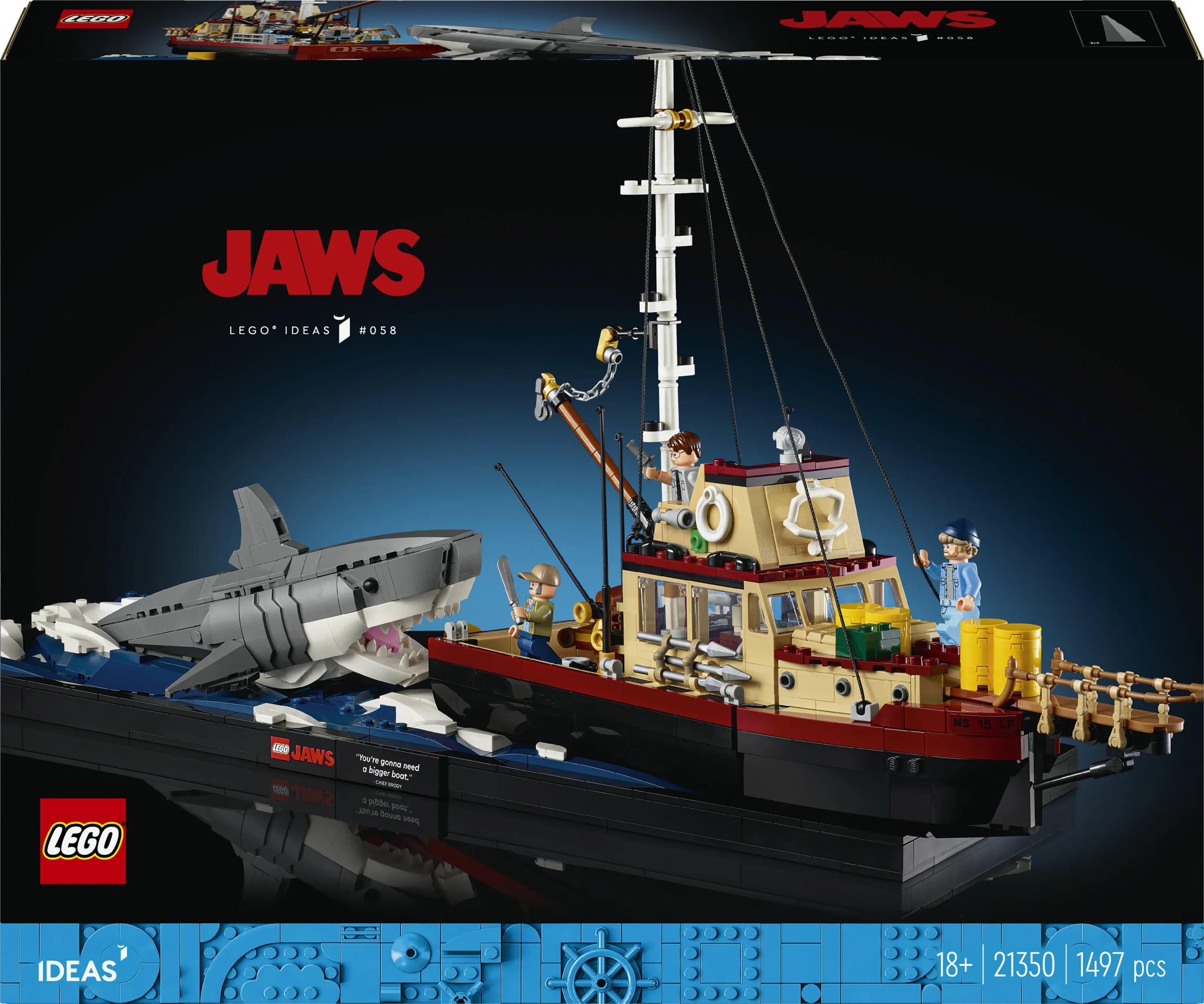 LEGO Ideas Tappajahai 21350 – LEGO