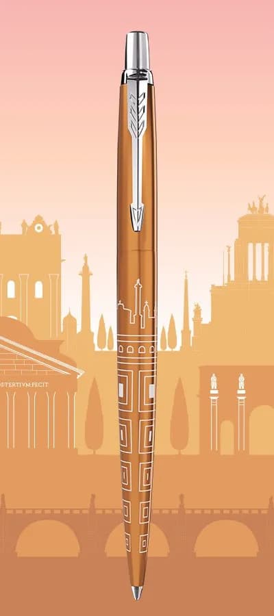 Parker Jotter Special Edition Rome kuulakärkikynä M sininen – PARKER