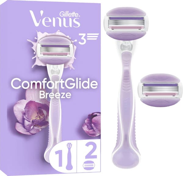 Gillette Venus Comfortglide Breeze -höylä + 2 terää – Gillette