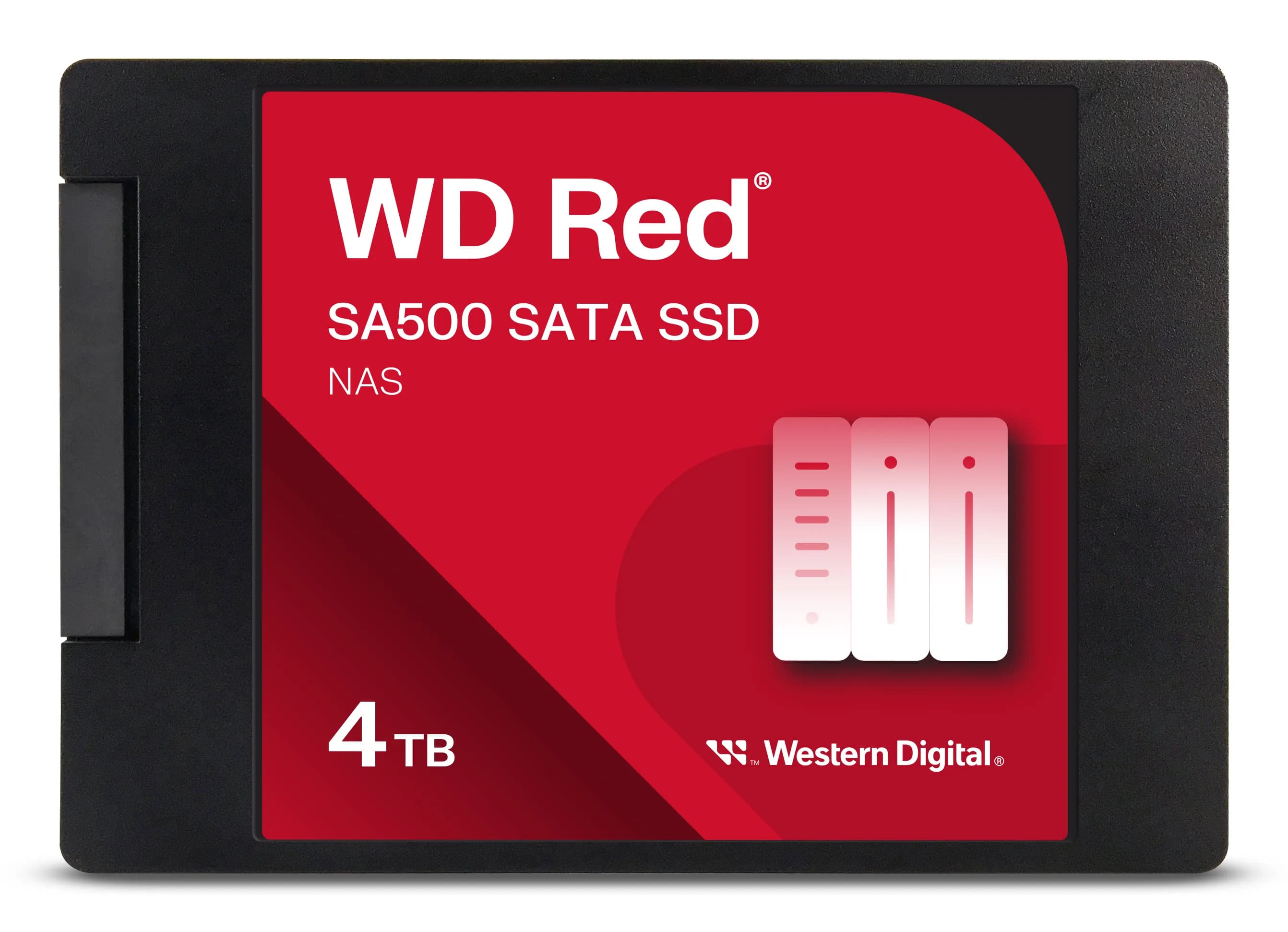WD Red SA500 4 Tt 2,5" SATA -SSD-levy – WESTERN DIGITAL