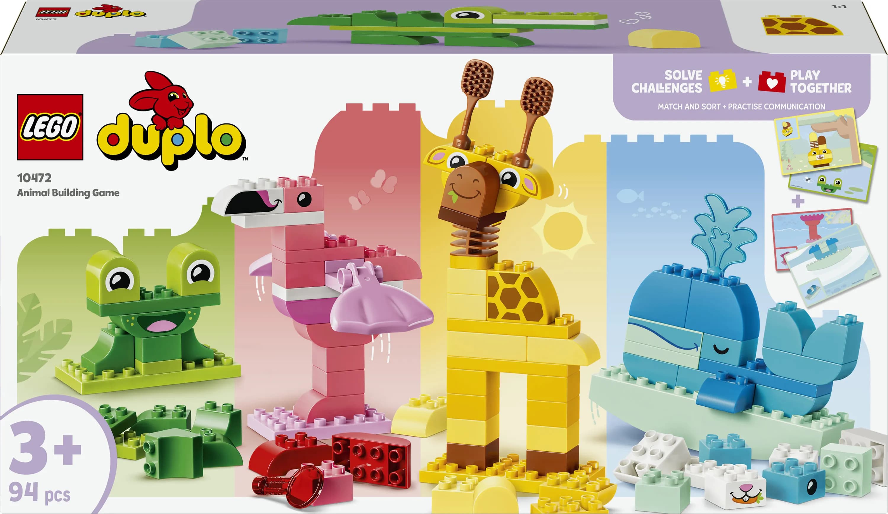 LEGO DUPLO Eläinten rakennuspeli 10472