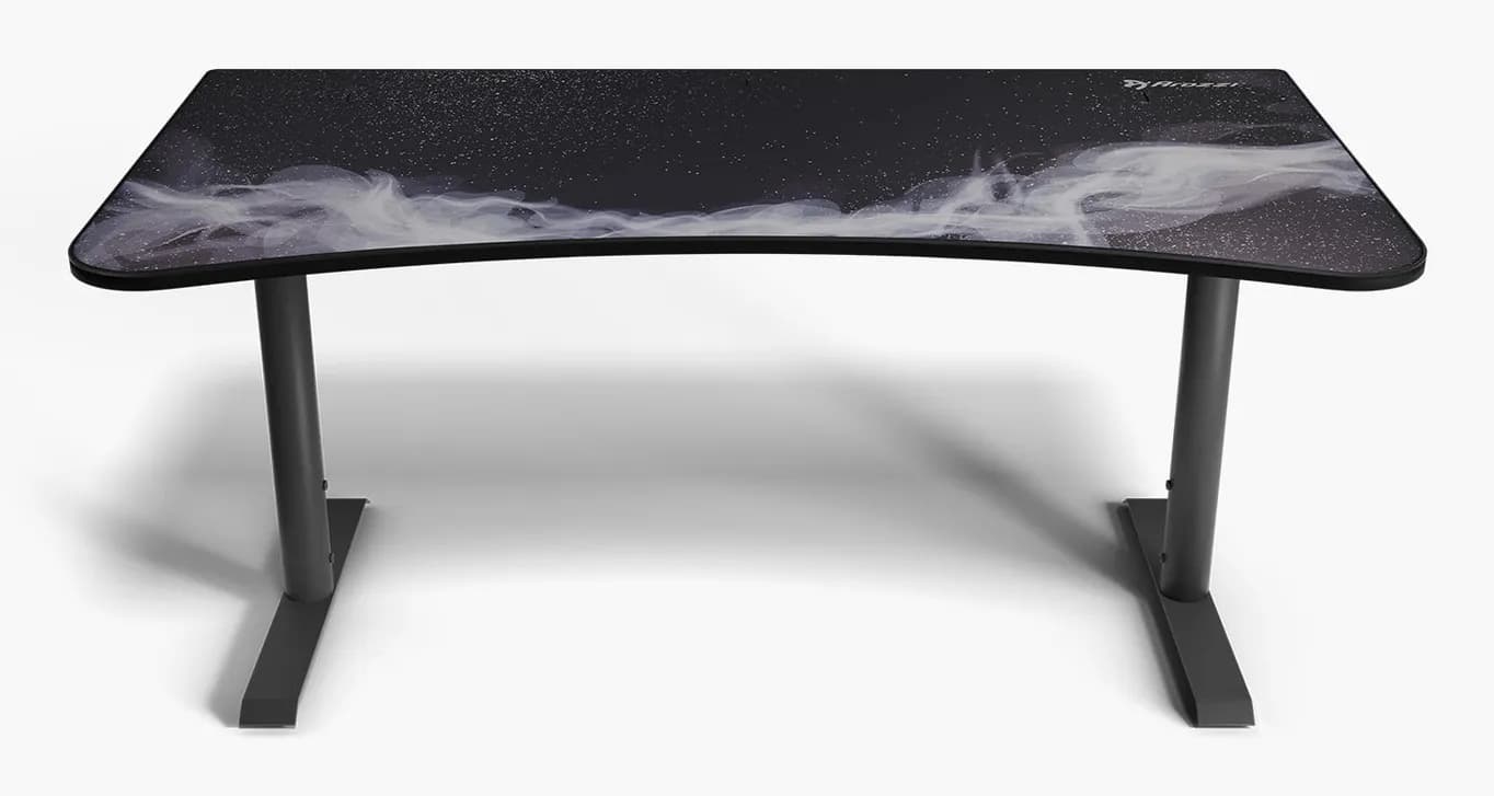 Arozzi Arena Large Gaming Desk - Gunmetal - Galaxy – AROZZI