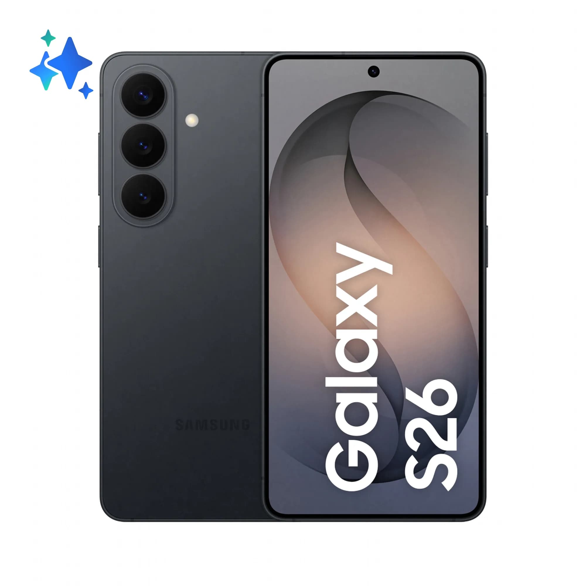 Samsung Galaxy S26 12/512 Gt -puhelin, musta – Samsung