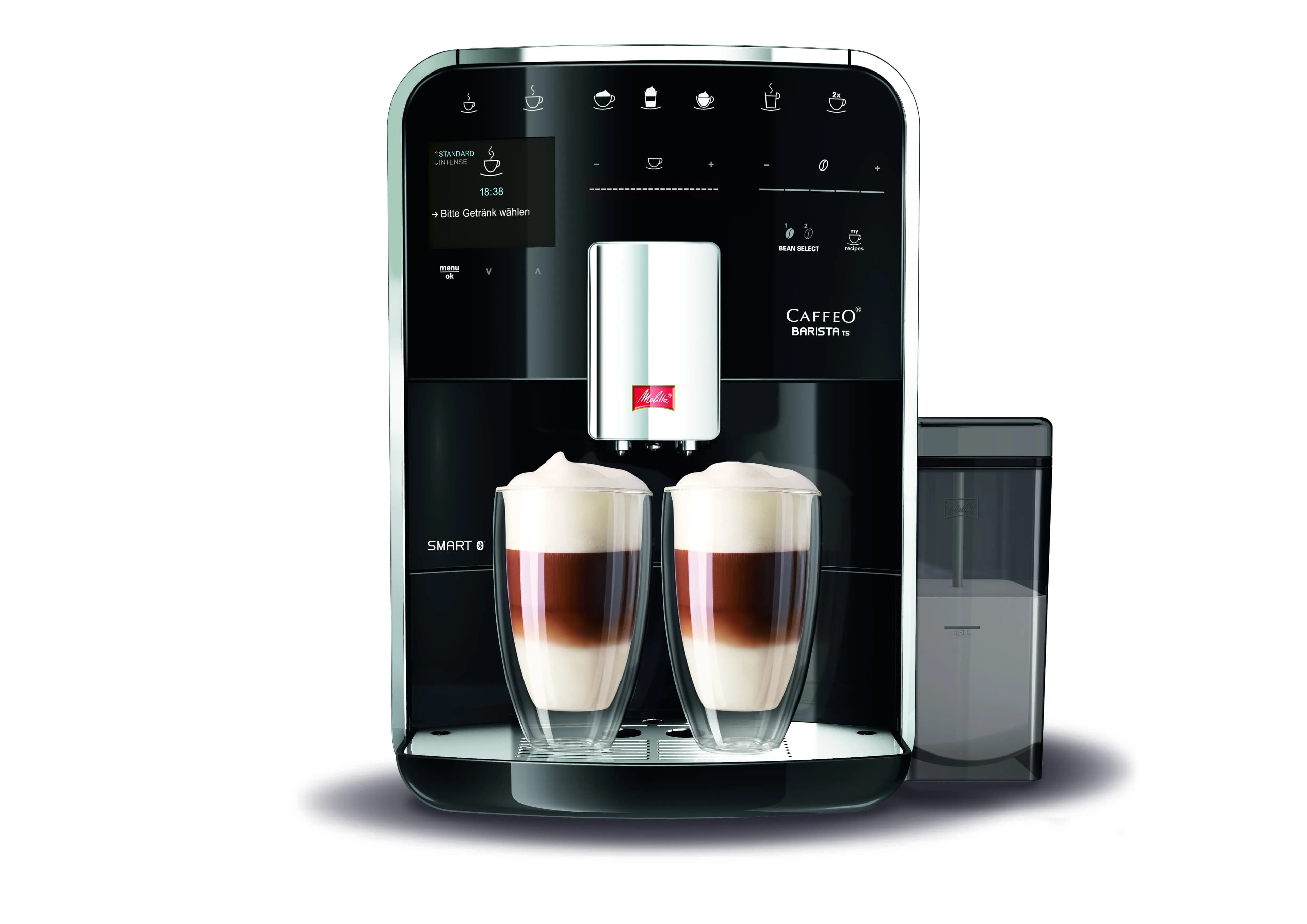 Melitta CAFFEO Barista -espressokeitin, Musta – Melitta